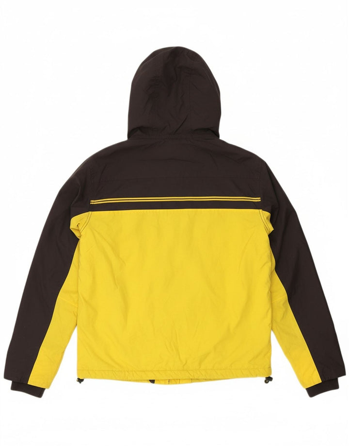 SUPERDRY Mens Windcheater Windbreaker Jacket UK 38 Medium Yellow