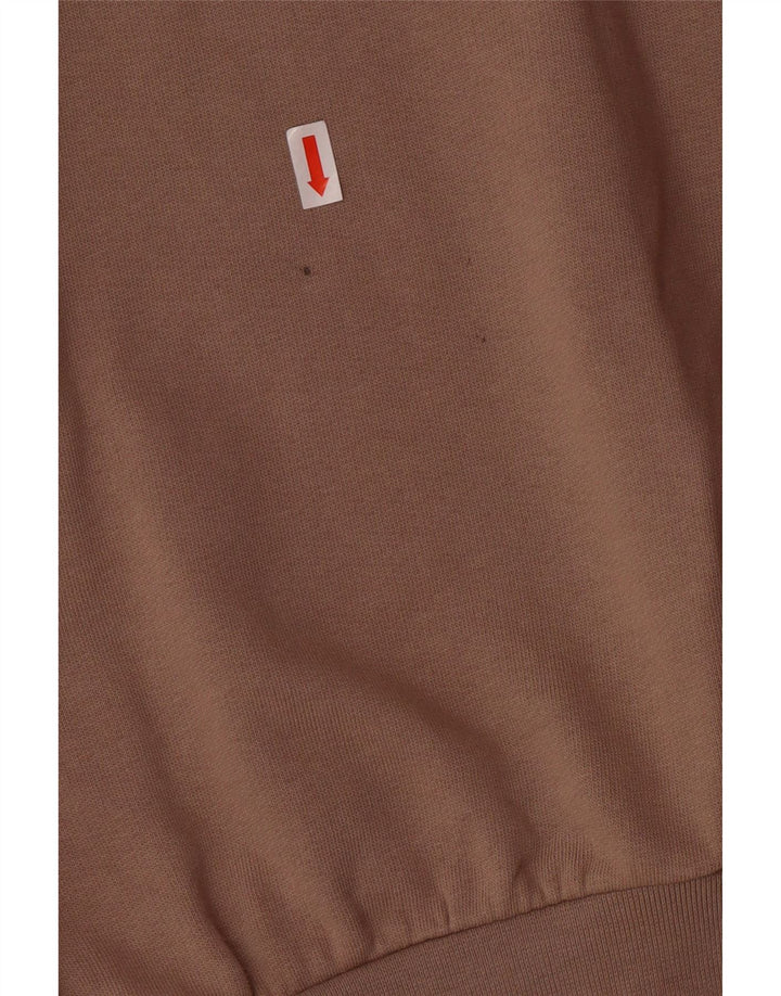 JACK & JONES Hombre Sudadera Gráfica Jumper Algodón Beige Medio