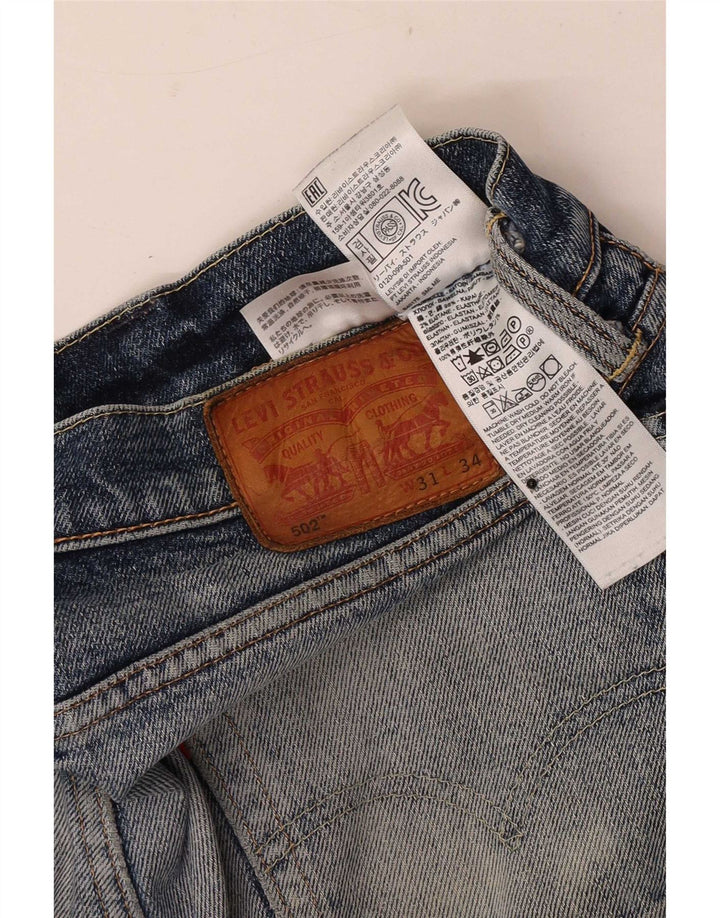 Vaqueros Levi's 502 Tapered para hombre W31 L34 Algodón azul