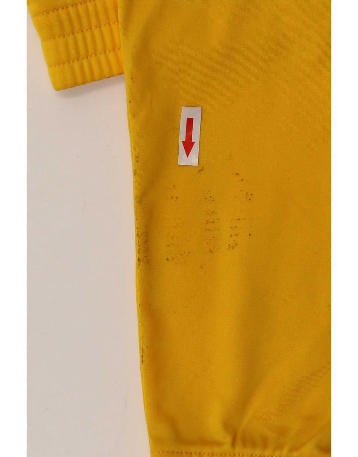 Champion Chaqueta de chándal gráfica para niños 7-8 años Poliéster amarillo pequeño