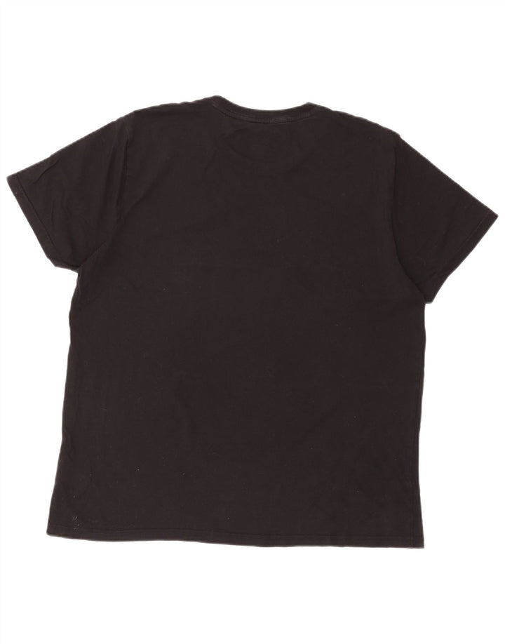 LEE Camiseta gráfica de corte regular para hombre Top XL Algodón negro