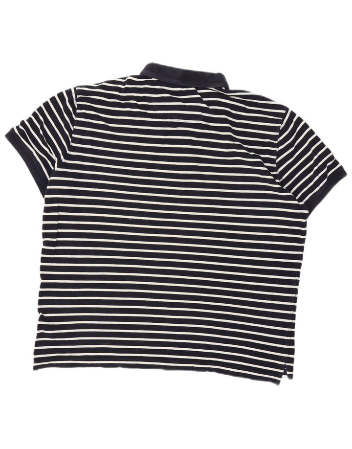 Polo Massimo Dutti Hombre Rayas Azul Marino Grande