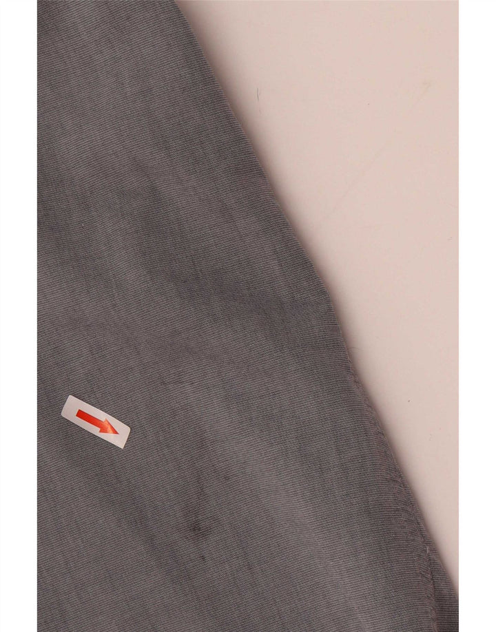 Camisa Gas Hombre Algodón Gris Medio