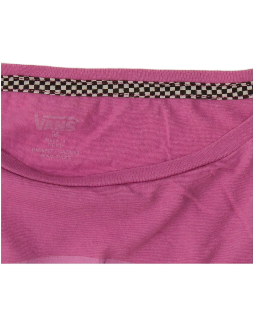 Vans Camiseta gráfica para mujer Top UK 12 Medium Pink