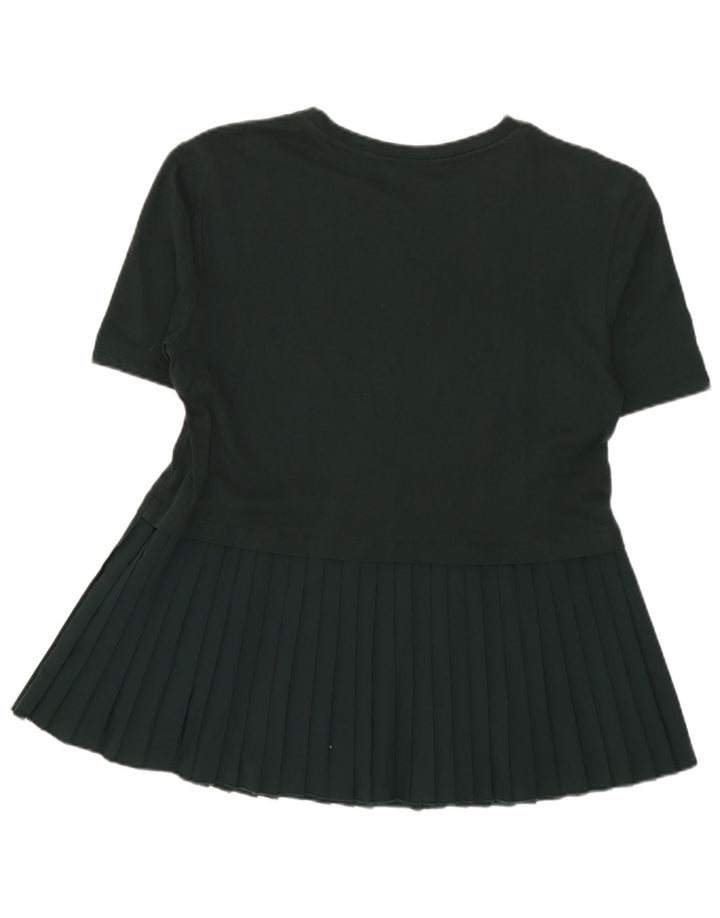 Zara Mujer Blusa Top UK 10 Small Caqui