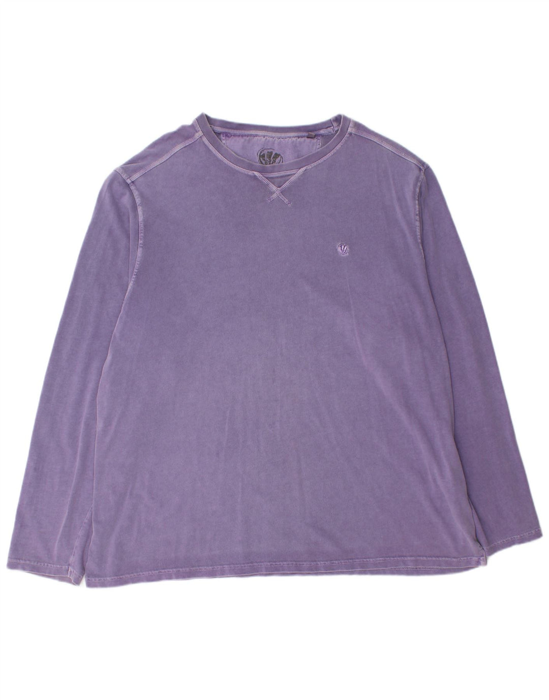 Camiseta para hombre Fat Face Manga larga 2XL Algodón morado