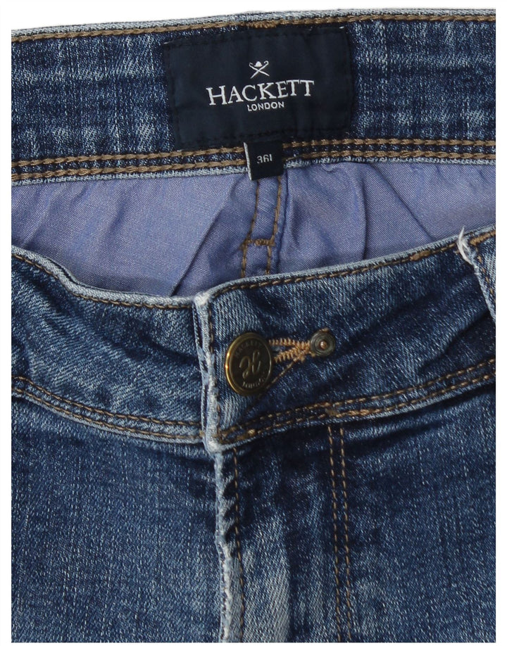Hackett Vaqueros Slim Hombre W36 L33 Algodón Azul