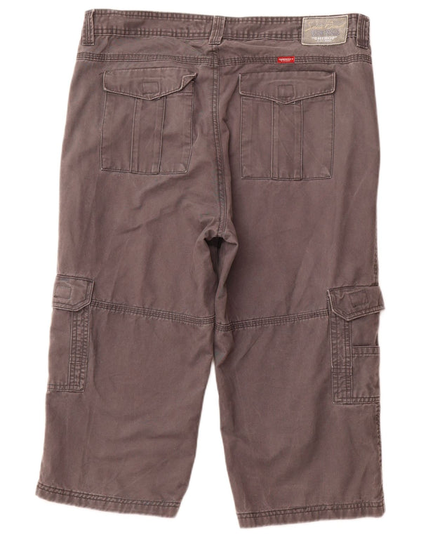 HERO BY JOHN MEDOOX Bermudas tipo cargo para hombre UK 43 Large W36 Algodón gris