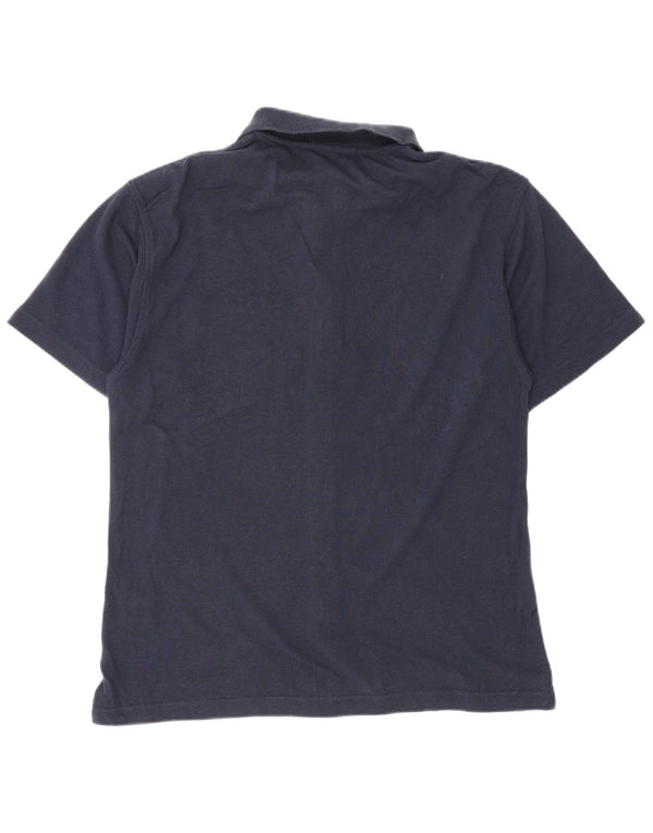 LOTTO Camisa Manga Corta Hombre Small Azul Marino Algodón