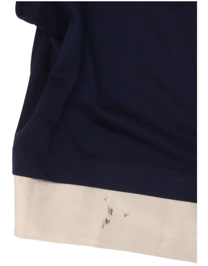 Adidas - Pantalones cortos deportivos con gráficos para hombre, poliéster, color azul marino, talla grande