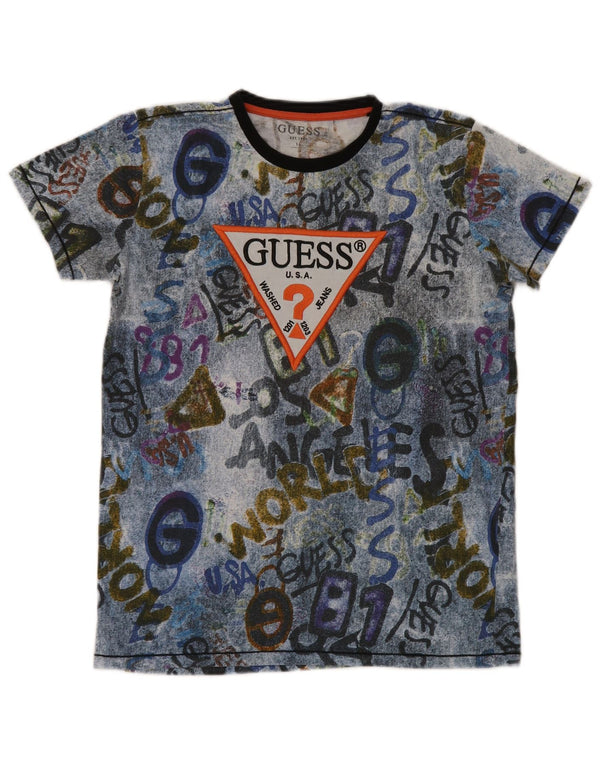 Guess Camiseta Niño Graphic Top 15-16 Años Azul Algodón