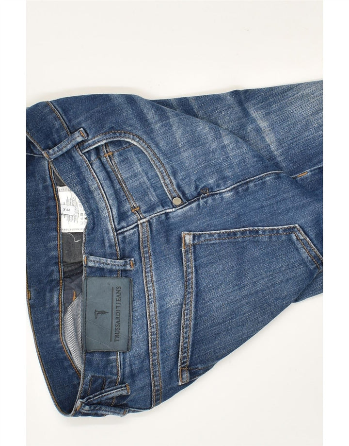 TRUSSARDI Womens Skinny Jeans W30 L32  Blue Cotton | Vintage Trussardi | Thrift | Second-Hand Trussardi | Used Clothing | Messina Hembry 