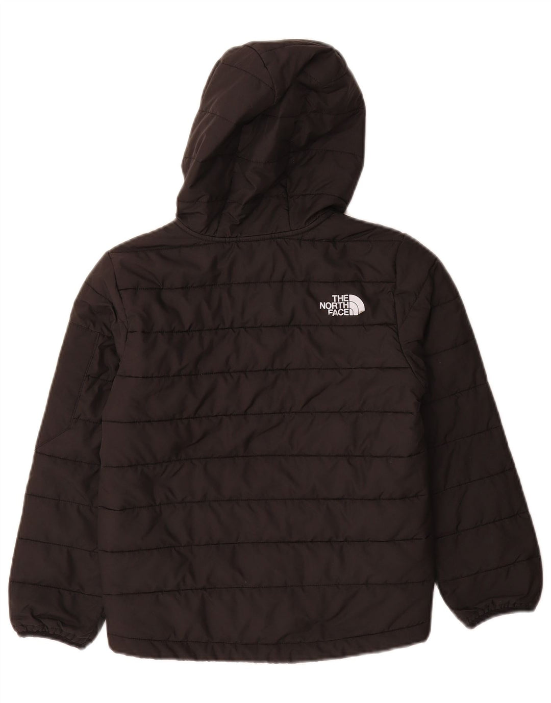 The North Face Chaqueta acolchada con capucha para niño 9-10 años Mediana Negro Poliéster