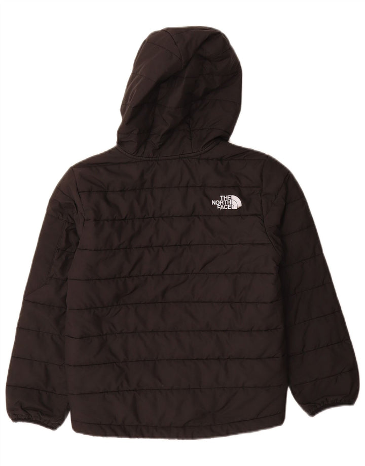 The North Face Chaqueta acolchada con capucha para niño 9-10 años Mediana Negro Poliéster