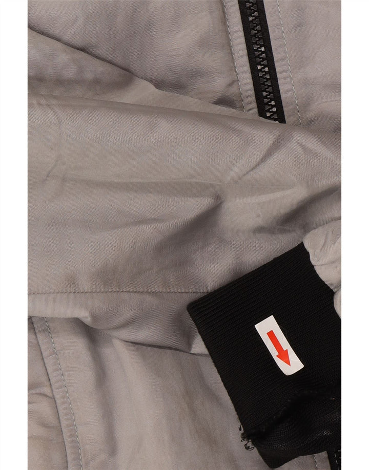 Refrigiwear Chaqueta impermeable bomber para mujer Reino Unido 44 Gris medio Colorblock