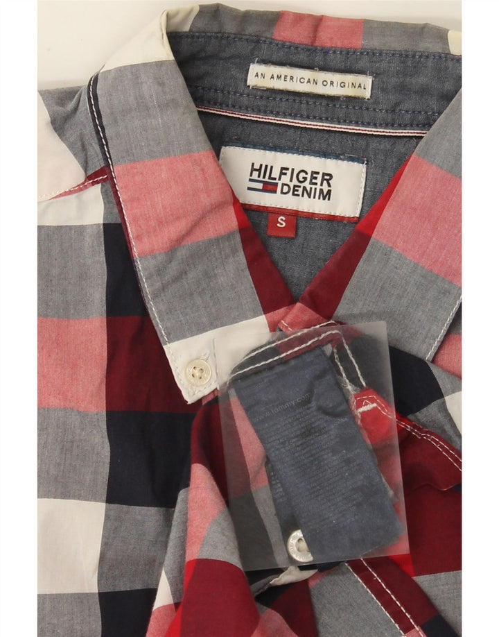 Camisa Tommy Hilfiger Hombre Small Multicolor Check Cotton
