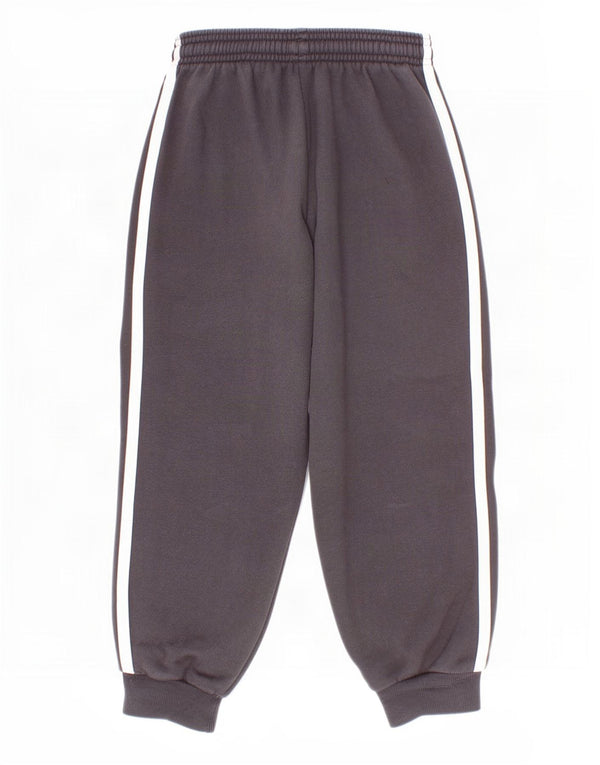 Adidas - Pantalón de chándal para niño, 5-6 años, algodón gris