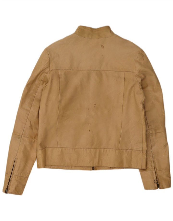 Chaqueta de cuero para mujer Conbipel IT 44 Beige medio