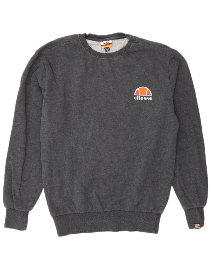 Ellesse Hombre Sudadera Jumper Small Gris Algodón