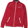 CHAMPION Chaqueta superior de chándal Heritage Fit para mujer Reino Unido 40 Grande Rojo