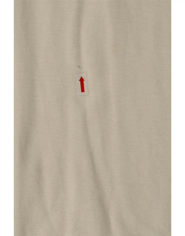 MARLBORO CLASSICS Mens Polo Shirt Small White Cotton Vintage Marlboro Classics and Second-Hand Marlboro Classics from Messina Hembry 