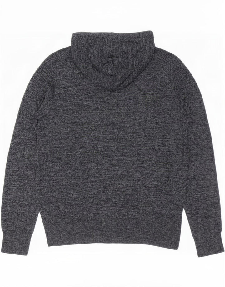 J. Crew Jersey con capucha para hombre, talla grande, gris moteado