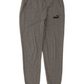 PUMA Pantalones de chándal para mujer Joggers UK 14 Algodón gris medio