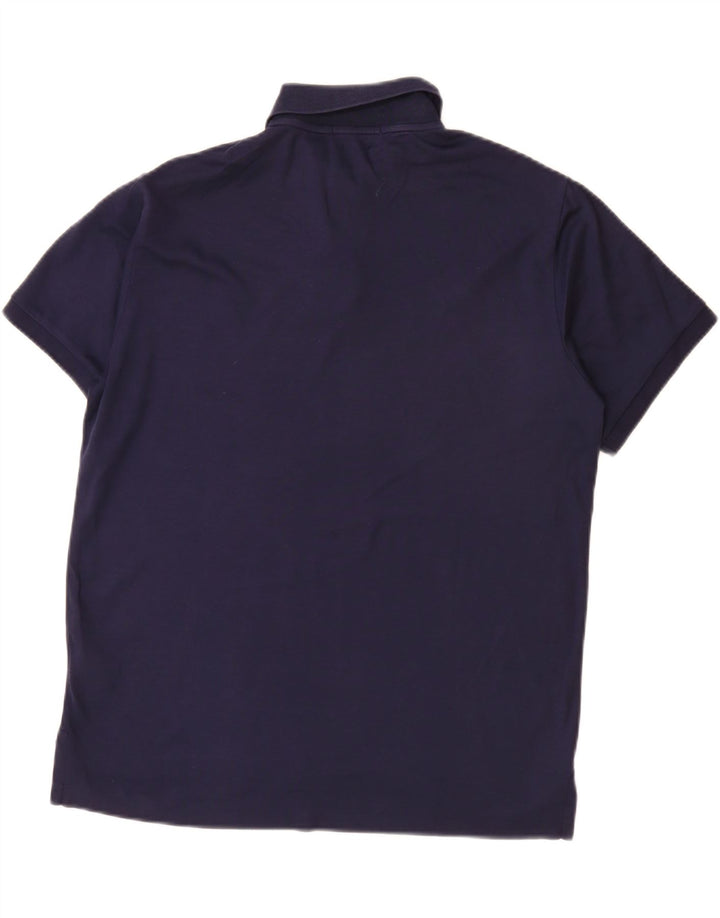 POLO RALPH LAUREN Polo ajustado personalizado para hombre Algodón azul marino grande