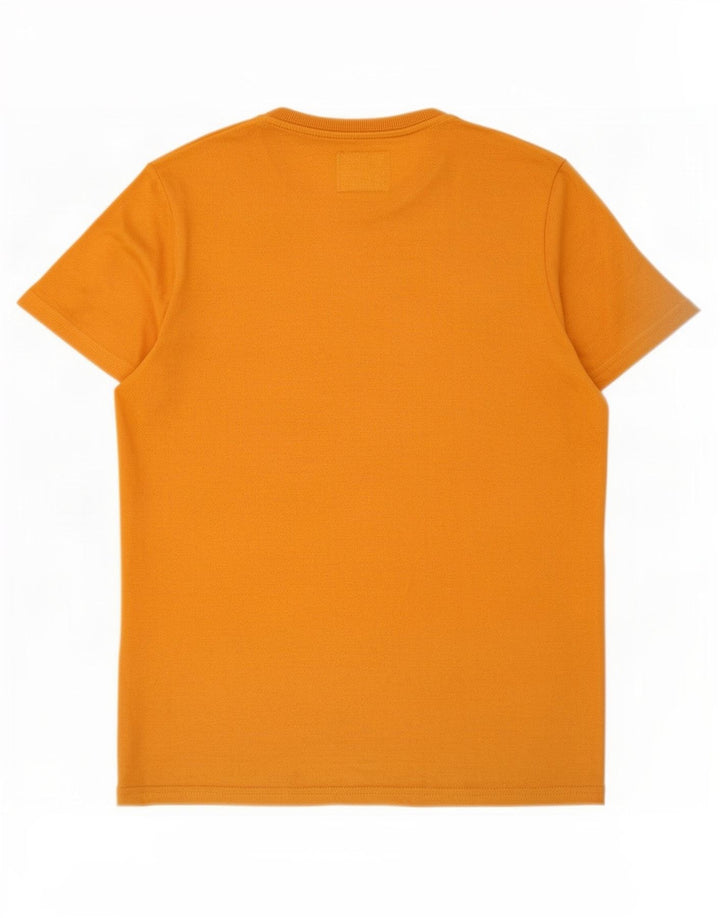 Superdry Camiseta gráfica para hombre Top grande de algodón naranja