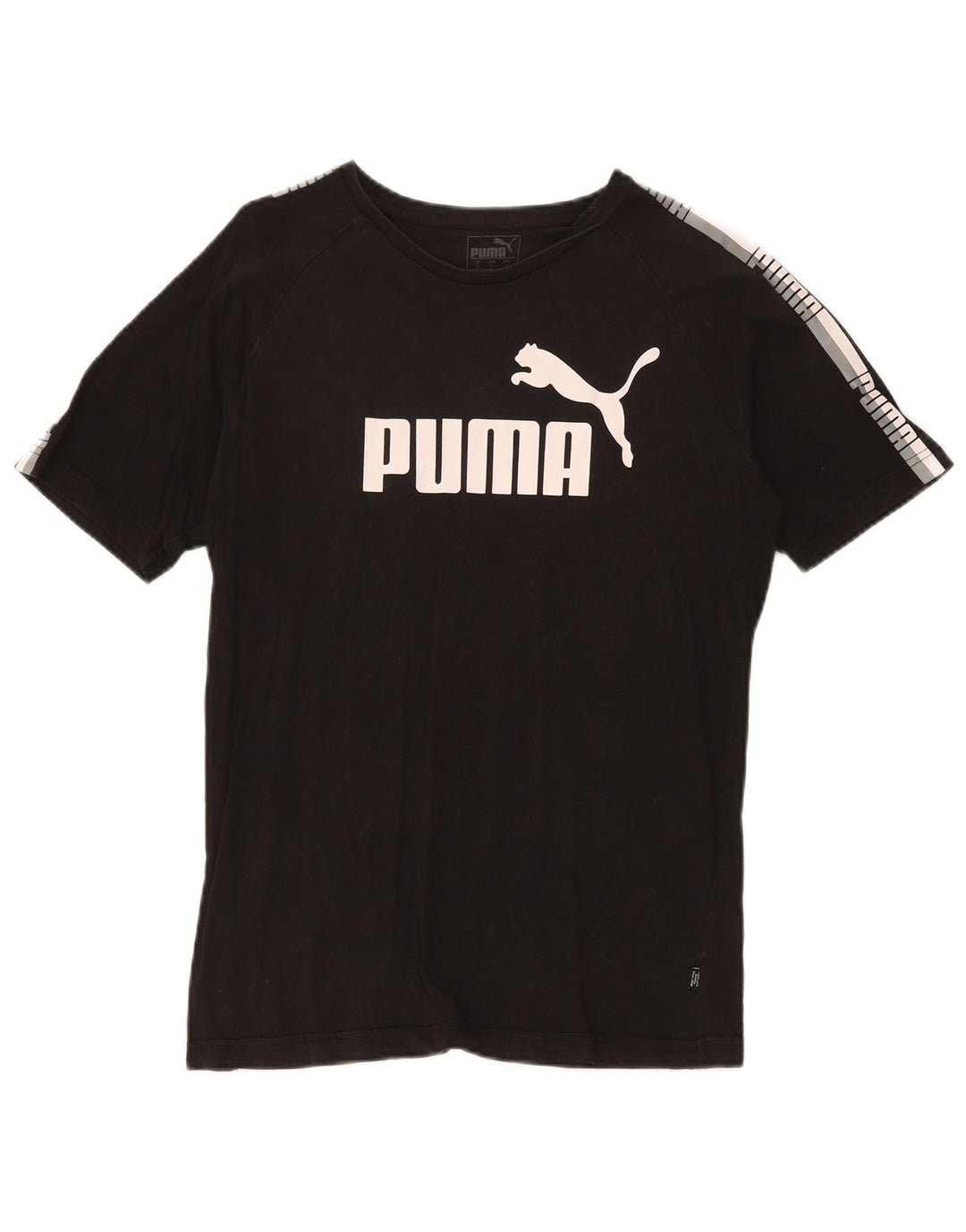 Puma Camiseta gráfica para hombre Top Medium Black