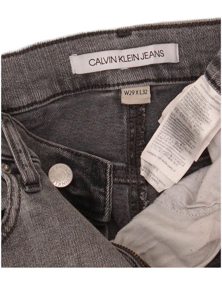 Calvin Klein Jeans Slim para Hombre W29 L32 Algodón Gris