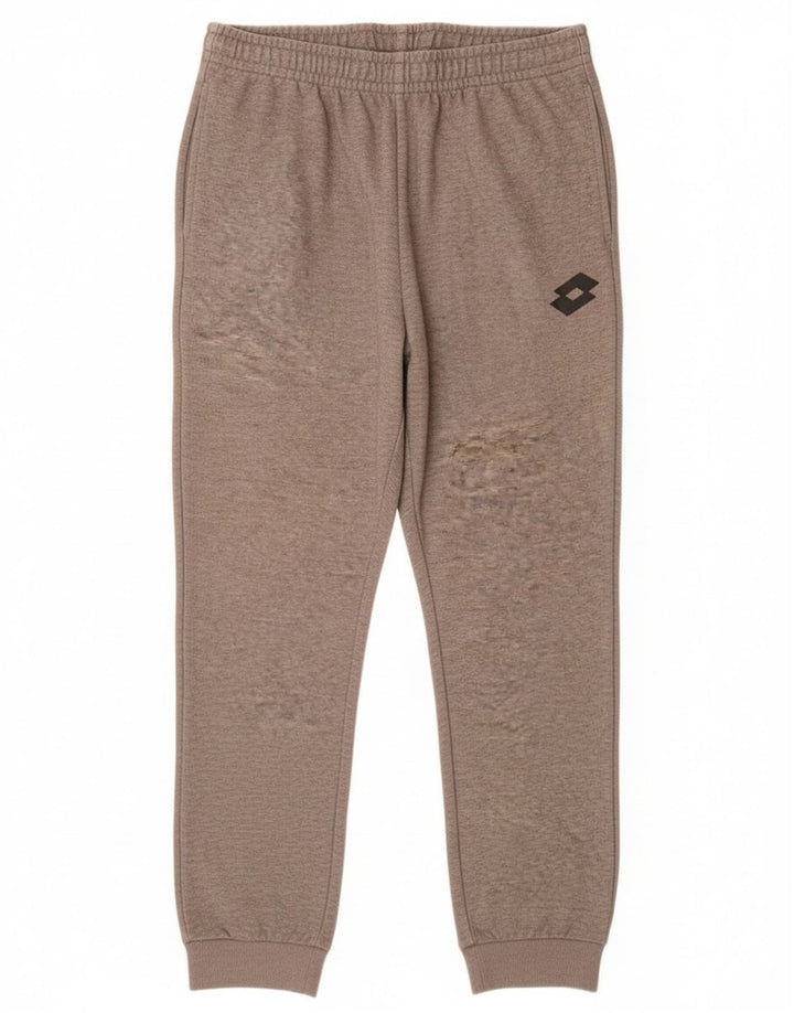 Lotto Hombre Pantalones De Chándal Joggers Large Gris
