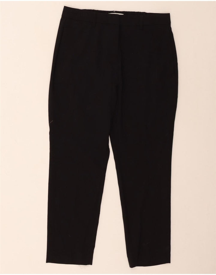 Marks & Spencer Pantalones cortos para mujer UK 12 Medium W30 L24 Negro