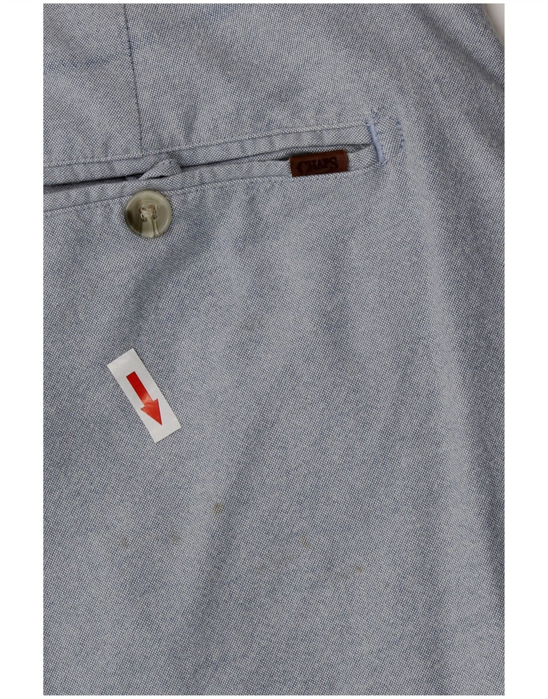 Chaps Pantalones cortos chinos para hombre W38 XL Algodón azul