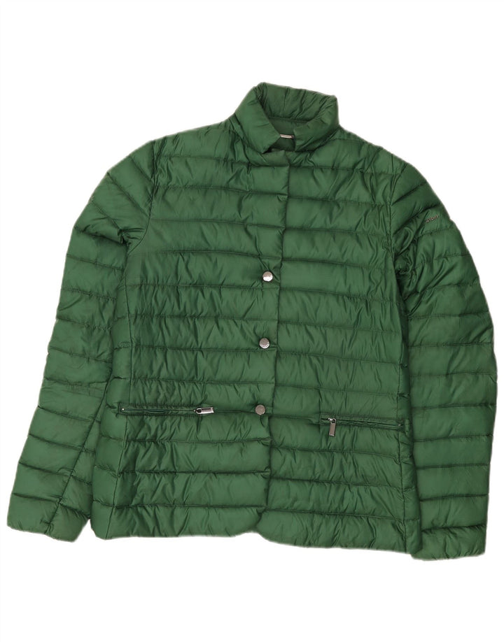 Chaqueta Acolchada Seventy Mujer IT 44 Poliamida Verde Medio
