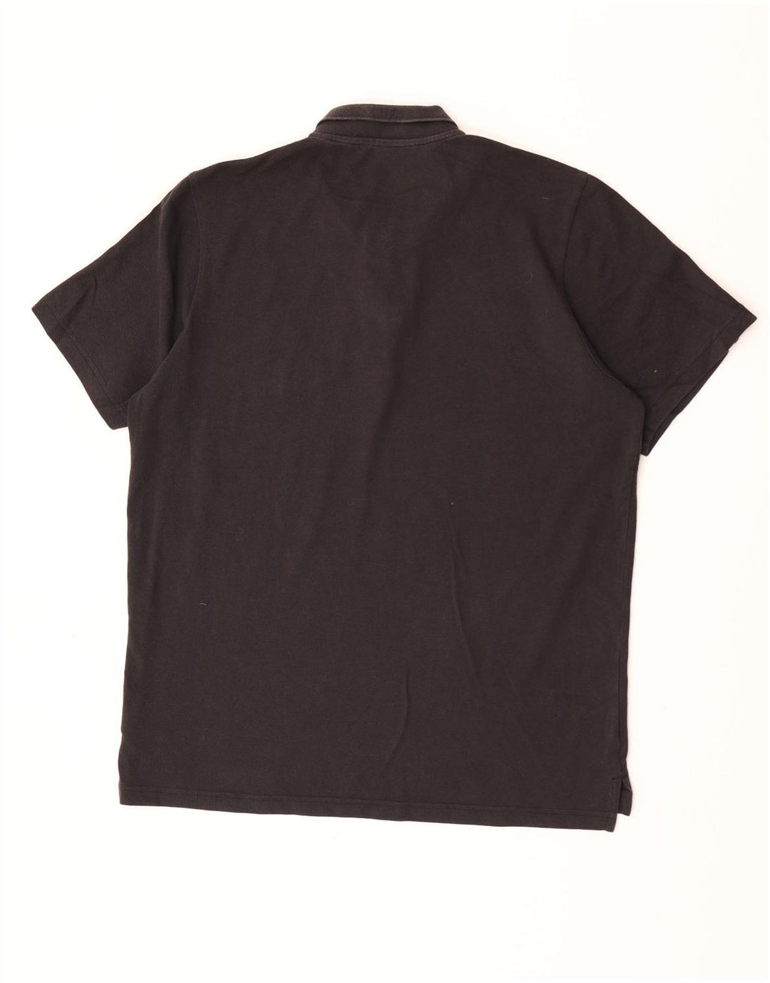 Polo Adidas Hombre Grande Algodón Negro