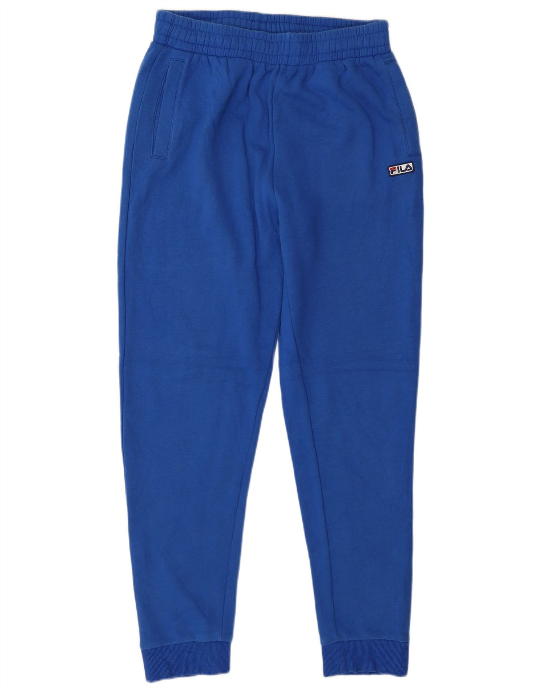 Fila Hombre Pantalones De Chándal Joggers Small Azul Algodón