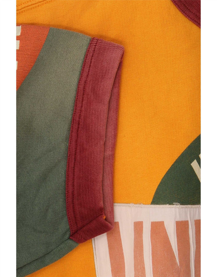 Unlimited Sudadera De Manga Corta Jumper Medium Yellow Colorblock