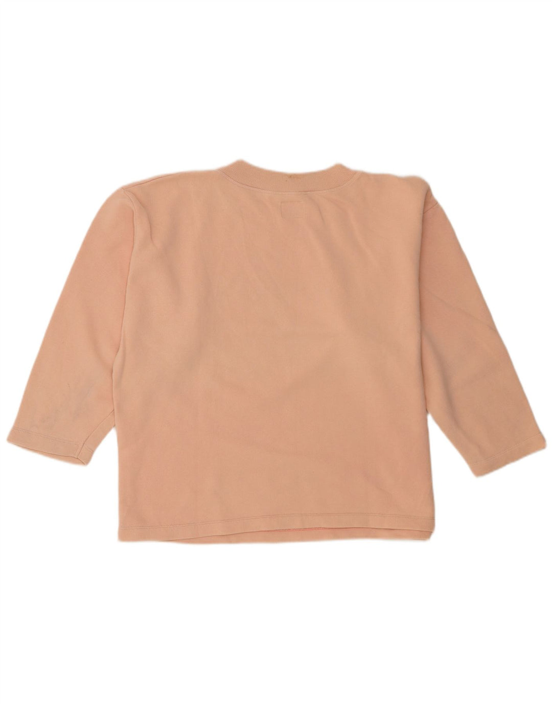 Benetton Sudadera Extragrande Con Estampado De Mujer UK 44 Mediano Rosa
