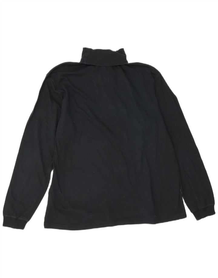 Champion Camiseta de manga larga para hombre 2XL Algodón negro