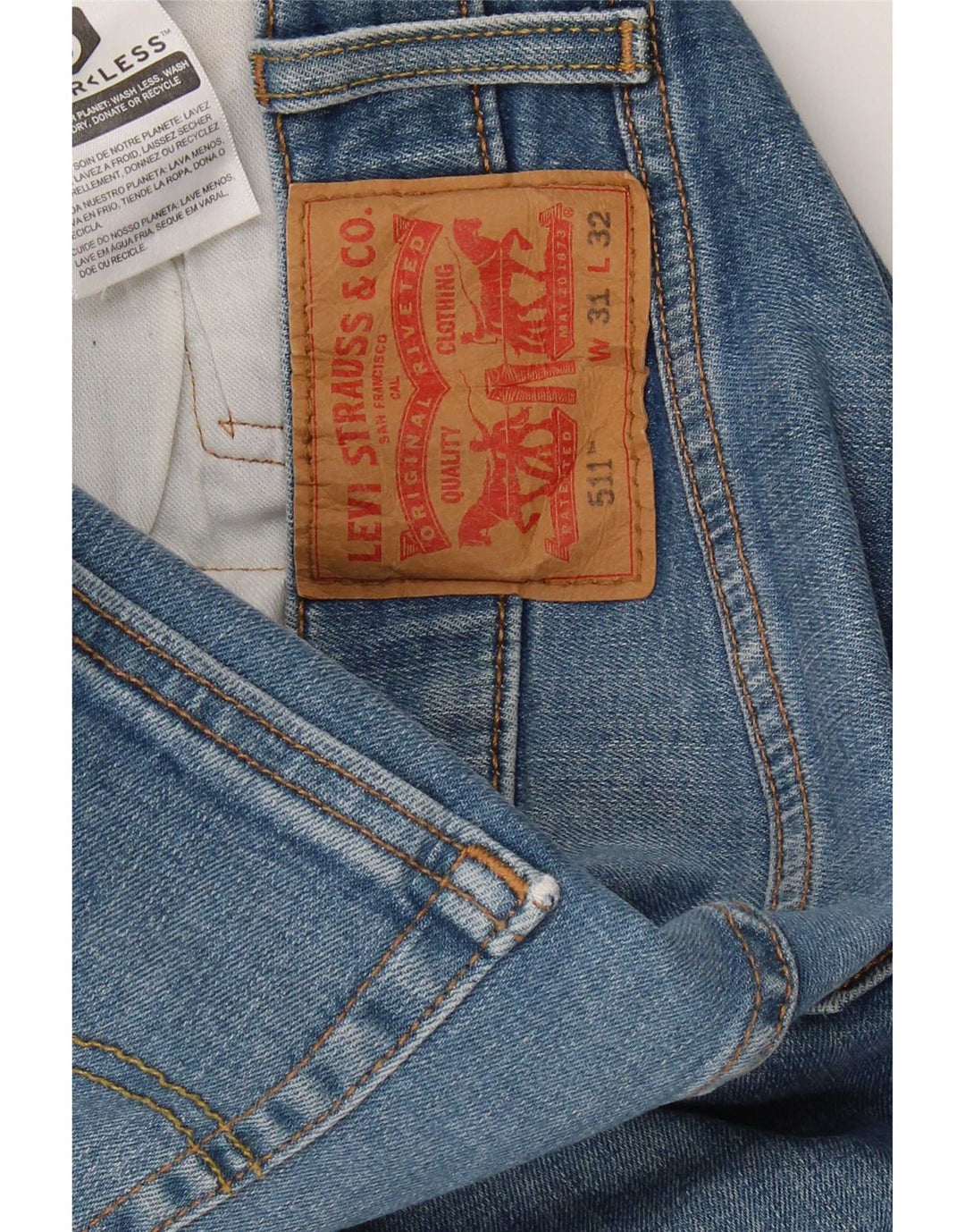 Levi's Hombre 511 Vaqueros Slim W31 L26 Azul