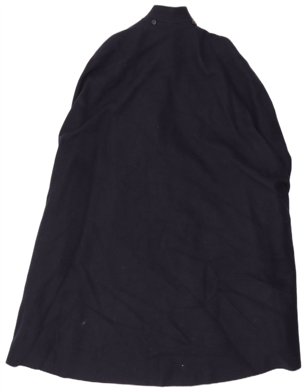 Vintage mujer Capelet abrigo IT 42 azul marino medio
