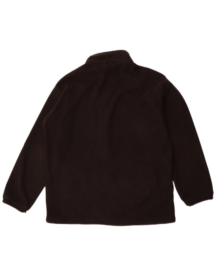 Jack Wolfskin Chaqueta polar para hombre UK 46/48 2XL Negro Poliéster