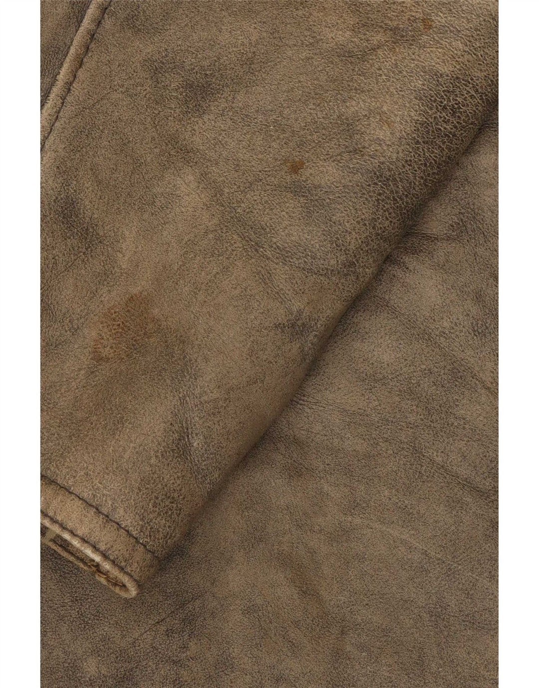 Vintage mujer shearling chaqueta IT 46 gris grande