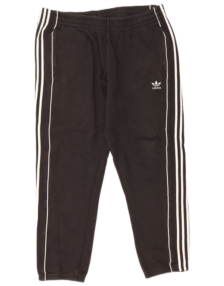 Adidas - Pantalón de chándal para hombre, talla 2XL, algodón negro