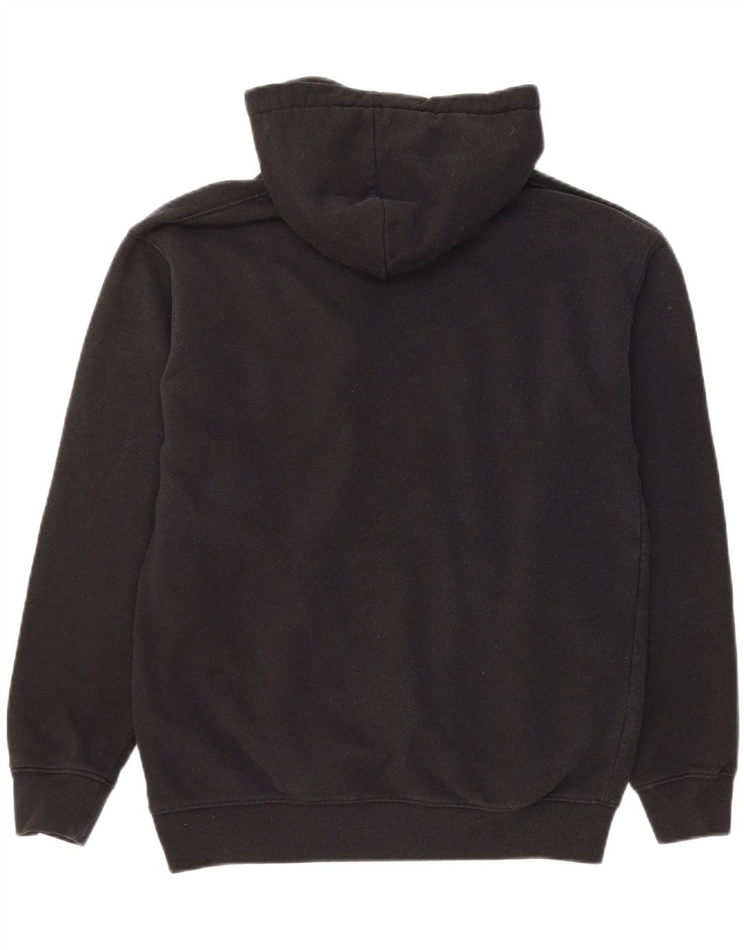 Zara Hombre Sudadera Con Capucha Jersey Pequeño Algodón Negro
