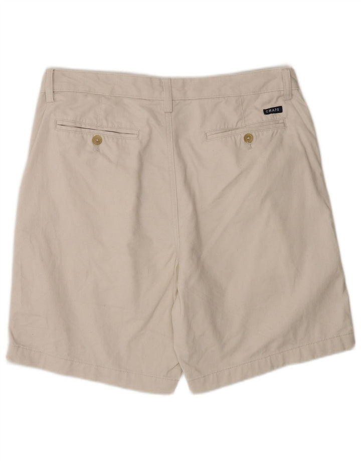 Chaps Pantalones cortos chinos para hombre W34 Algodón beige grande