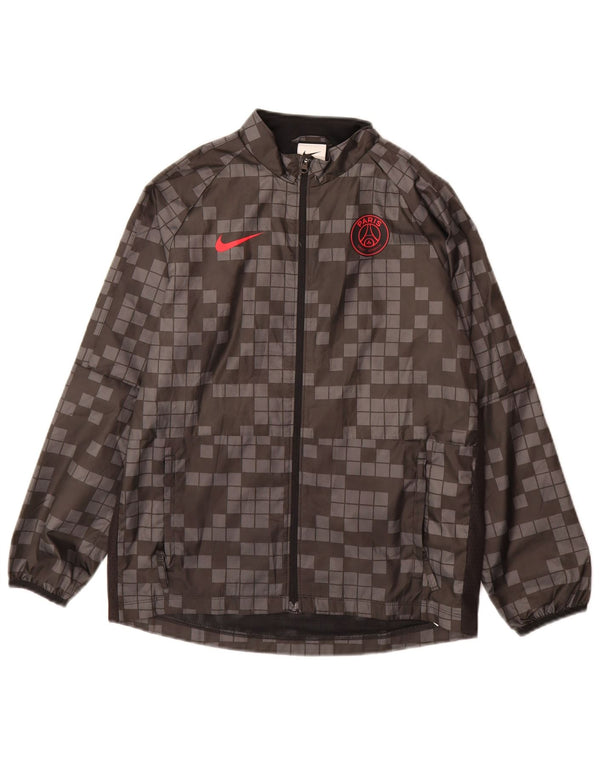 Nike Boys Paris Saint- Germain Chándal Top Chaqueta 12-13 años Grande Gris