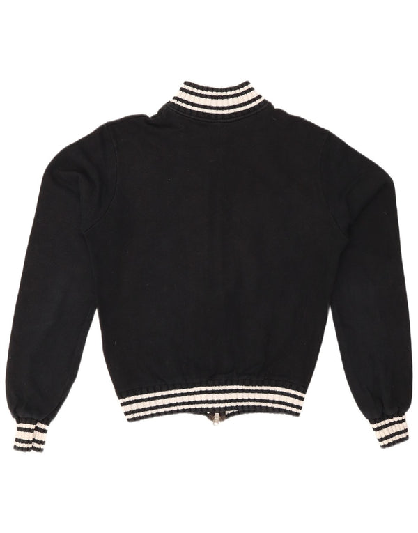 PUMA Chaqueta de chándal para mujer UK 18 XL Algodón negro