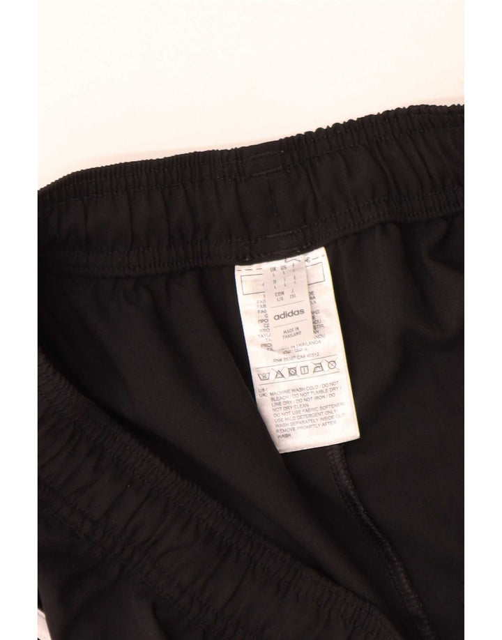 Adidas Mens Aeroready Graphic Sport Shorts Grande Poliéster Negro